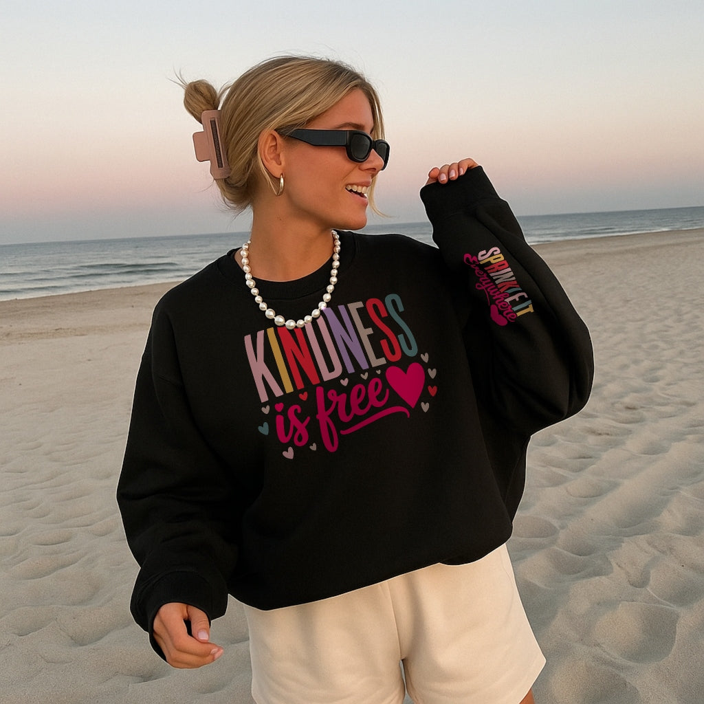 Miła | Sweter „Kindness Is Free”